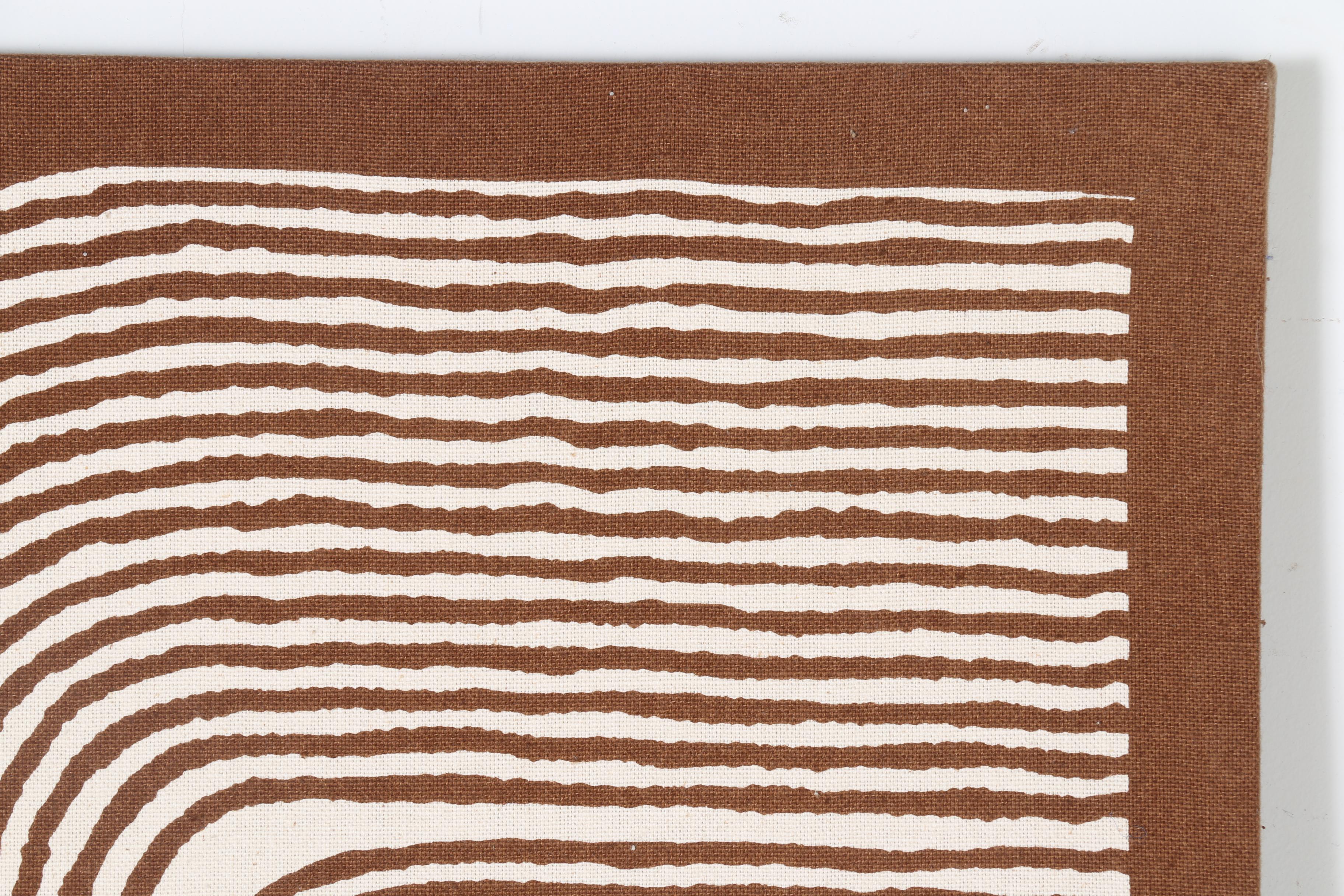 After Frances Butler Serigraph on Fabric "Normandie"