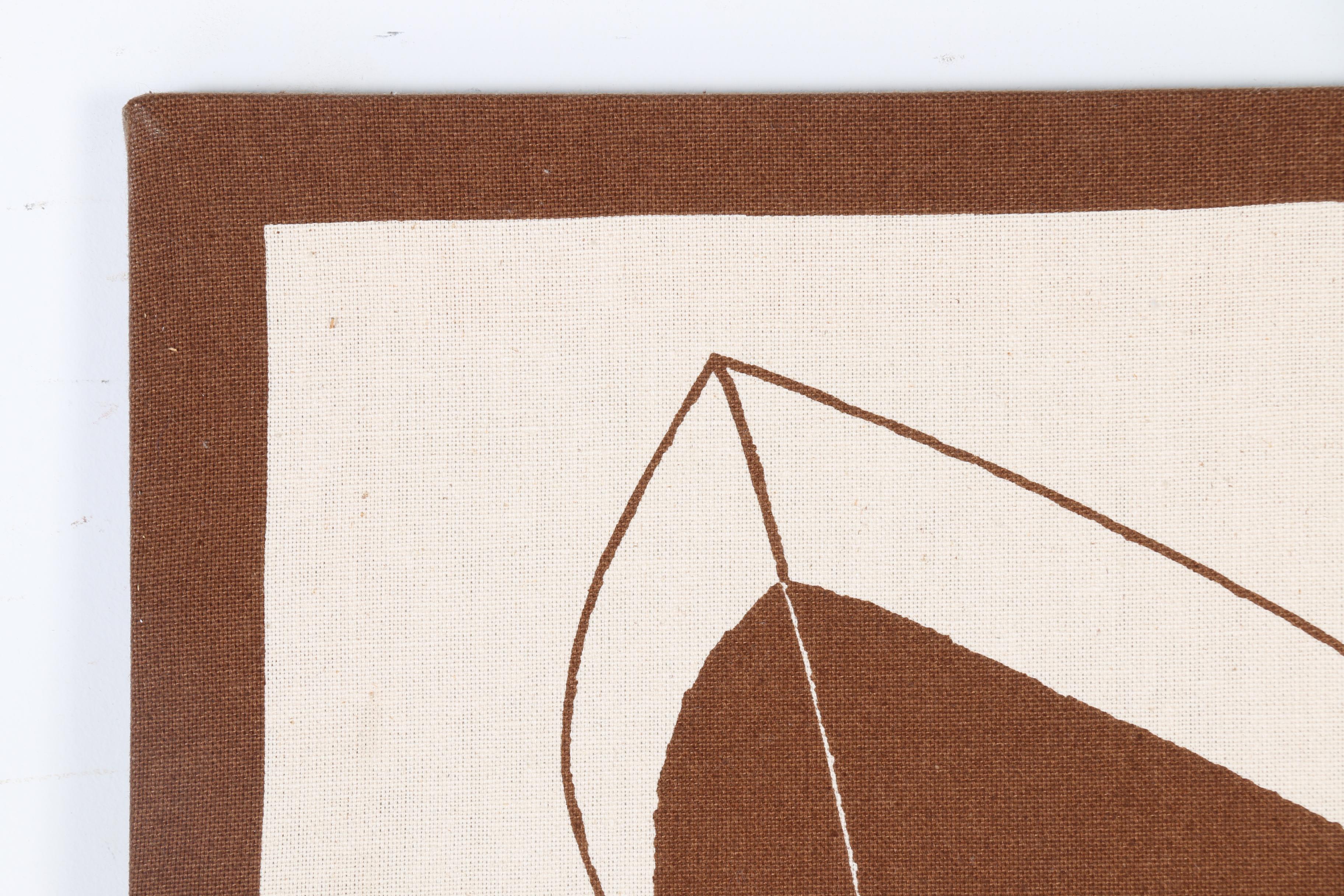 After Frances Butler Serigraph on Fabric "Normandie"