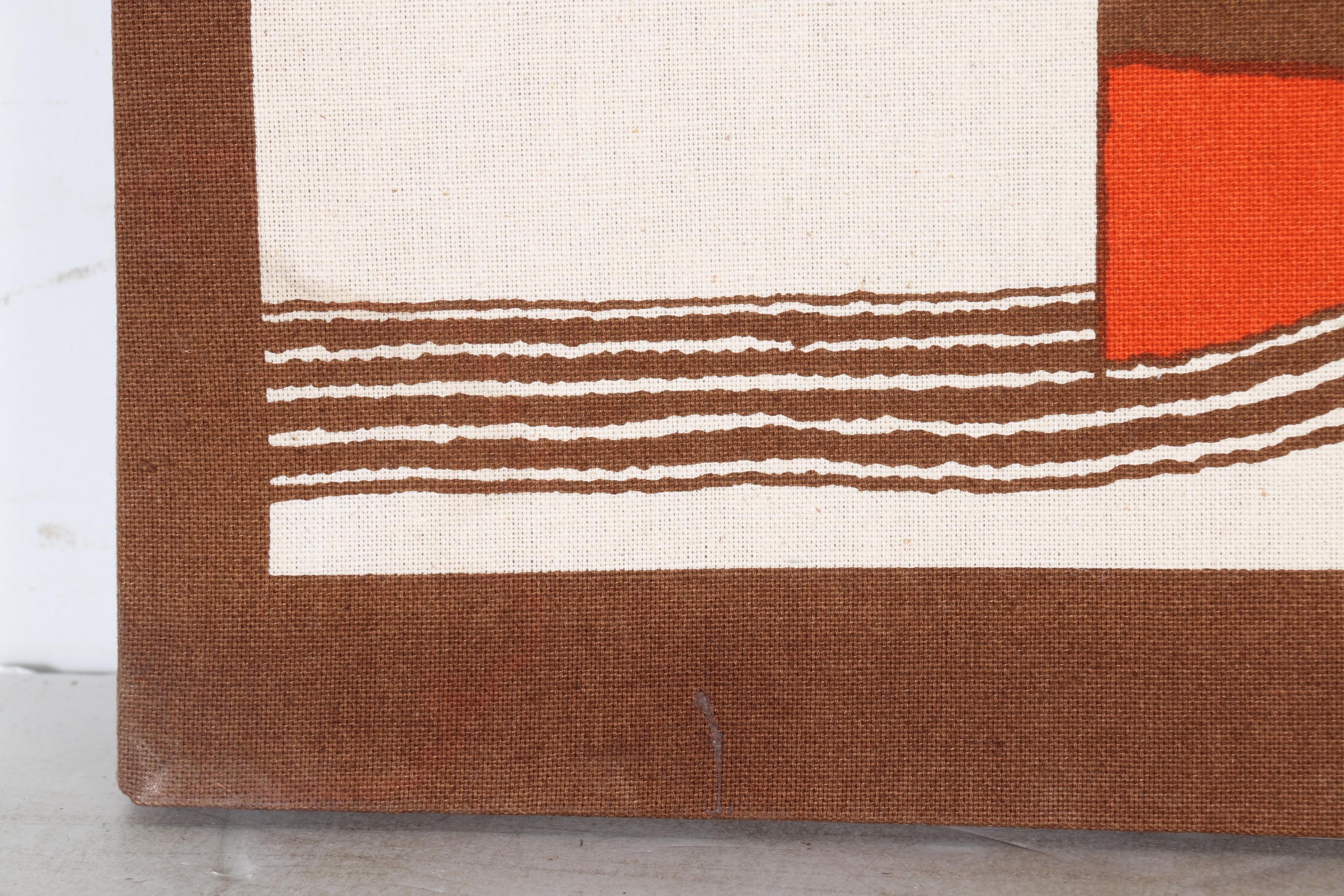 After Frances Butler Serigraph on Fabric "Normandie"