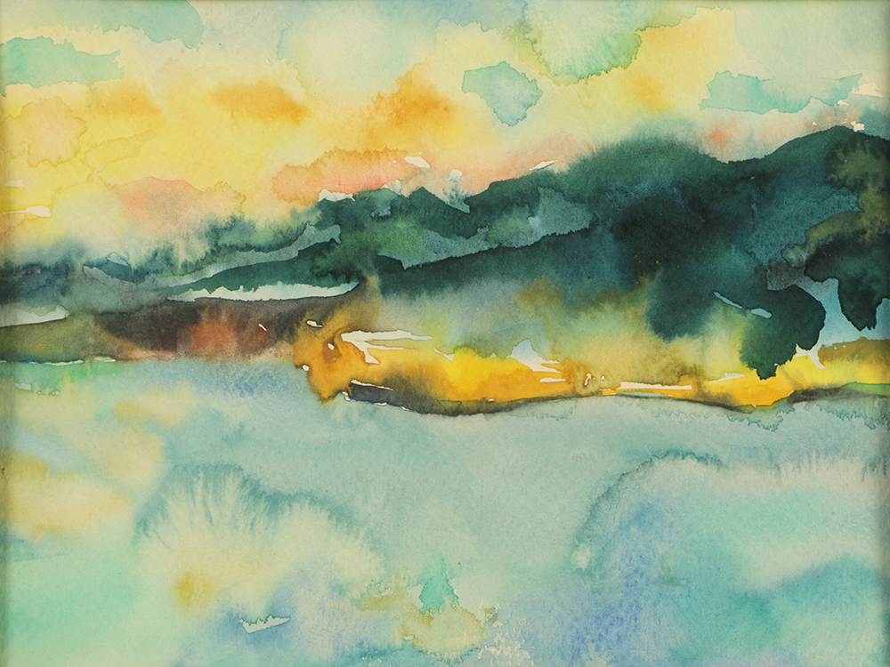 Friedel Dzubas; "Jamaica", 1980