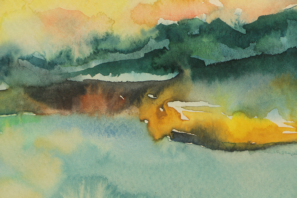 Friedel Dzubas; "Jamaica", 1980