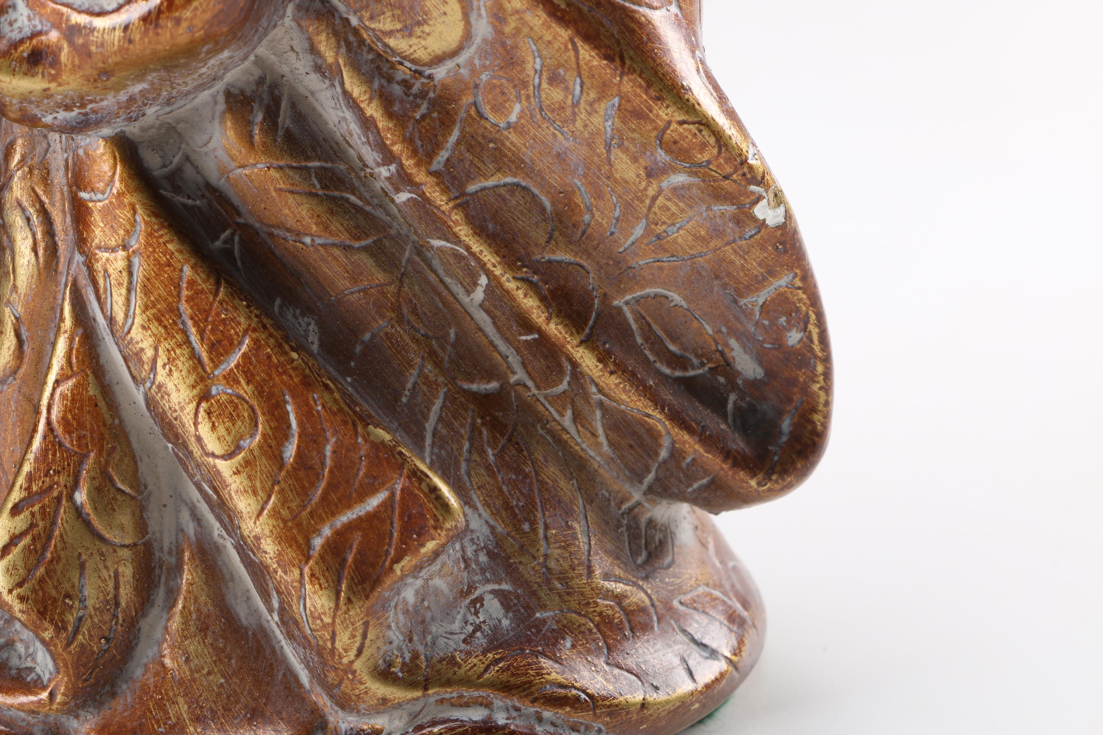 Chinese Style Ceramic and Plaster Figurines