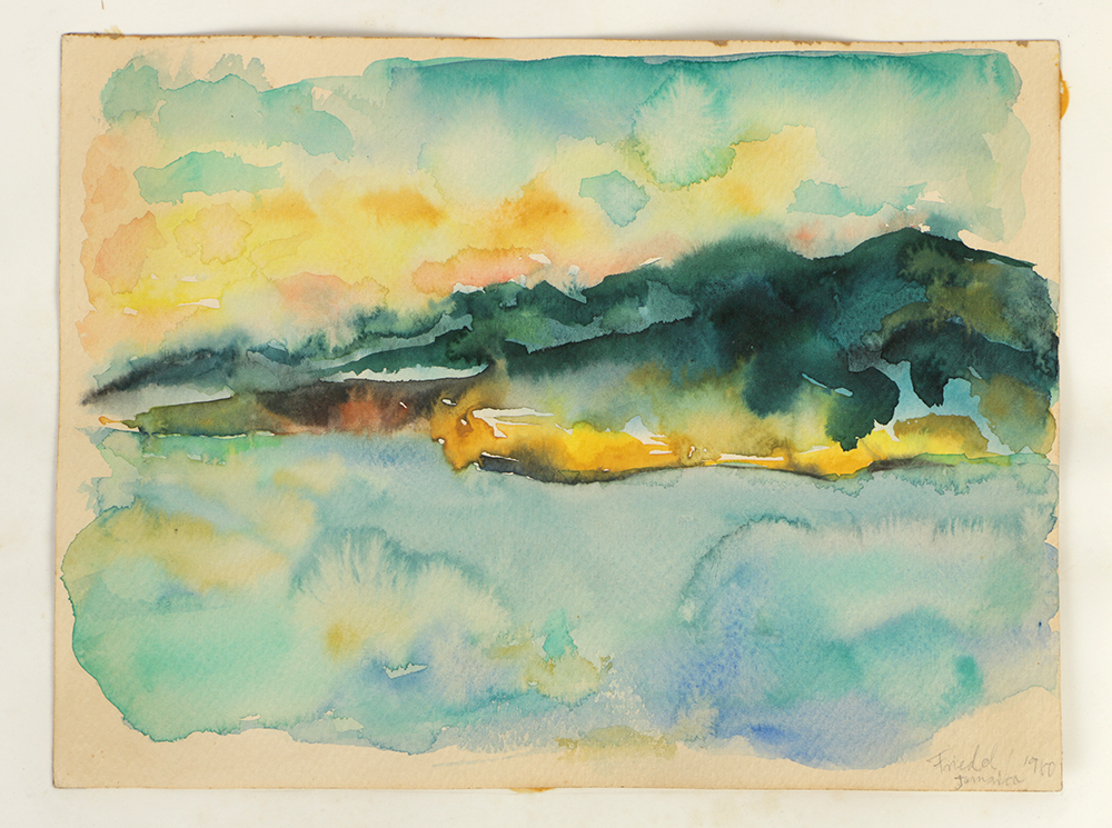 Friedel Dzubas; "Jamaica", 1980