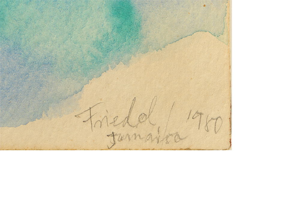 Friedel Dzubas; "Jamaica", 1980