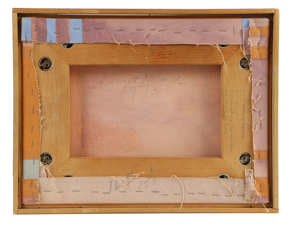 Kenneth Noland: Untitled, 1973