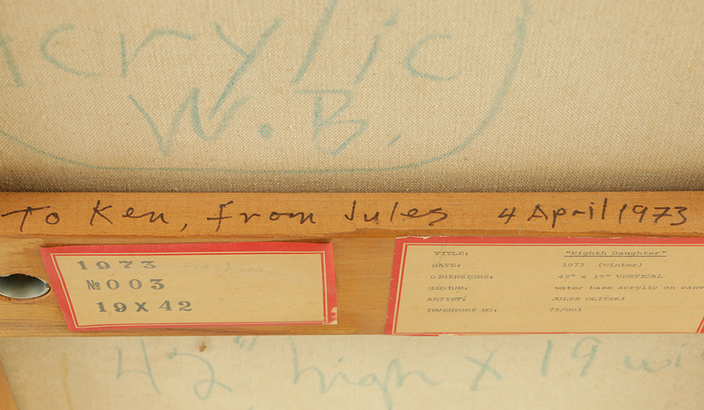 Jules Olitski: "Eighth Daughter", 1973