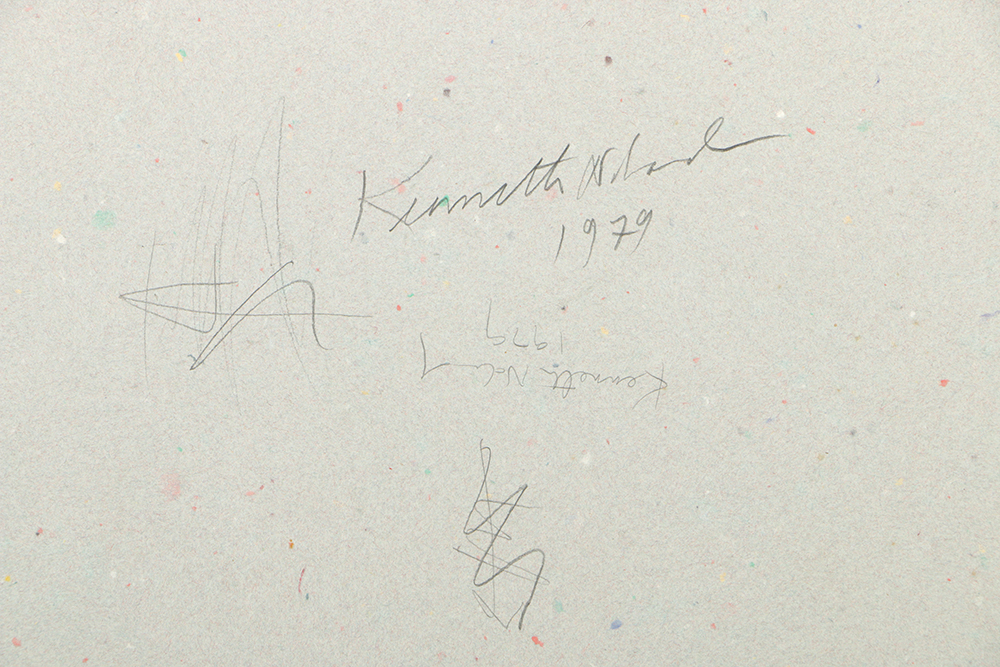 Kenneth Noland: Untitled (PK-0144), 1979