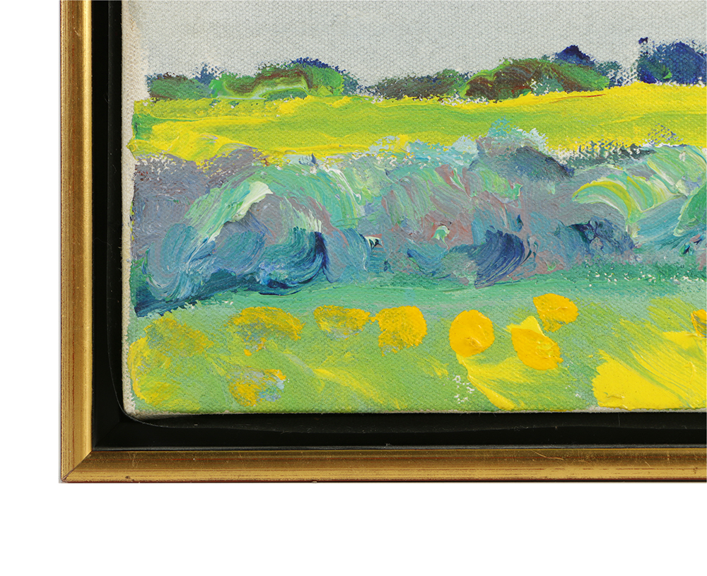 Dorothy Knowles, "Rapeseed Fields Near Duck Lake"