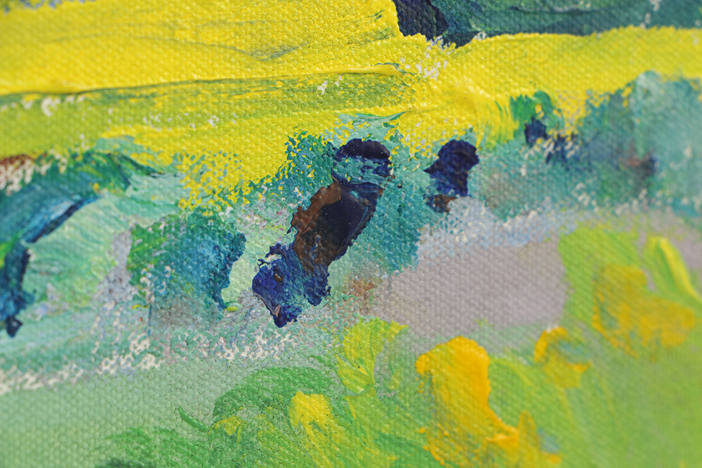 Dorothy Knowles, "Rapeseed Fields Near Duck Lake"