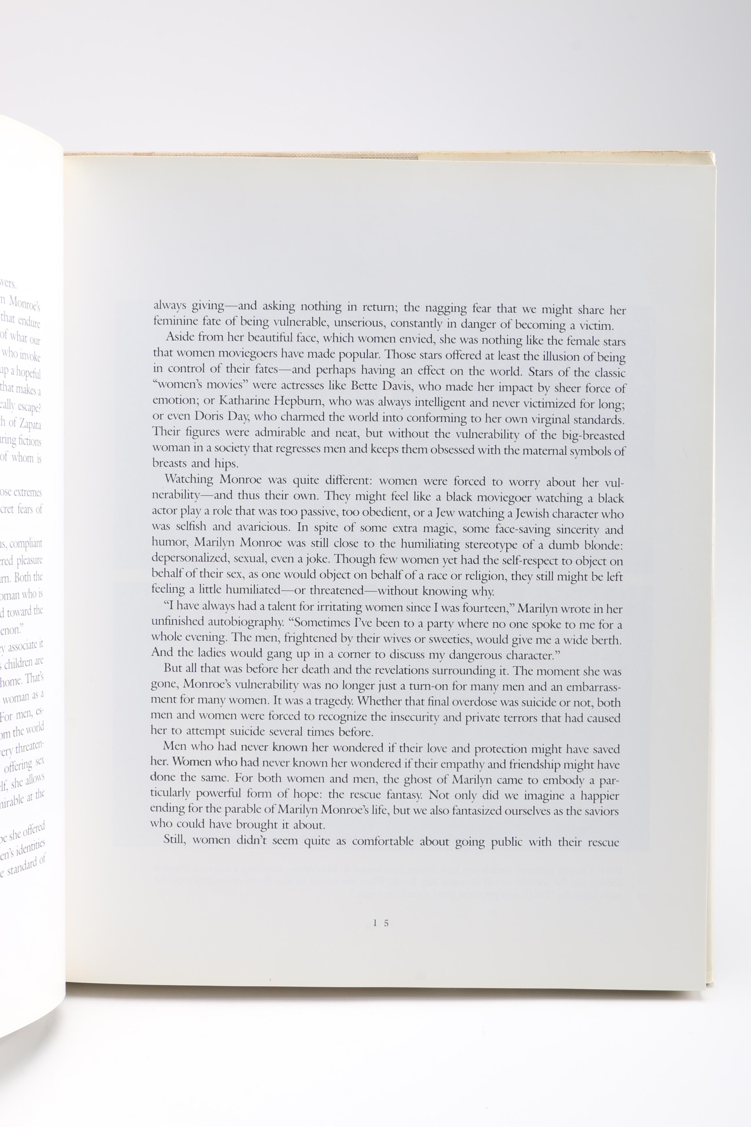 First Printing "Marilyn" by Gloria Steinem and George Barris