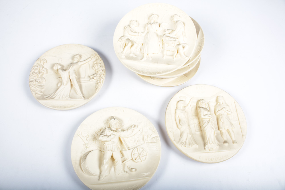 Gino Ruggeri Alabaster Collector's Plates