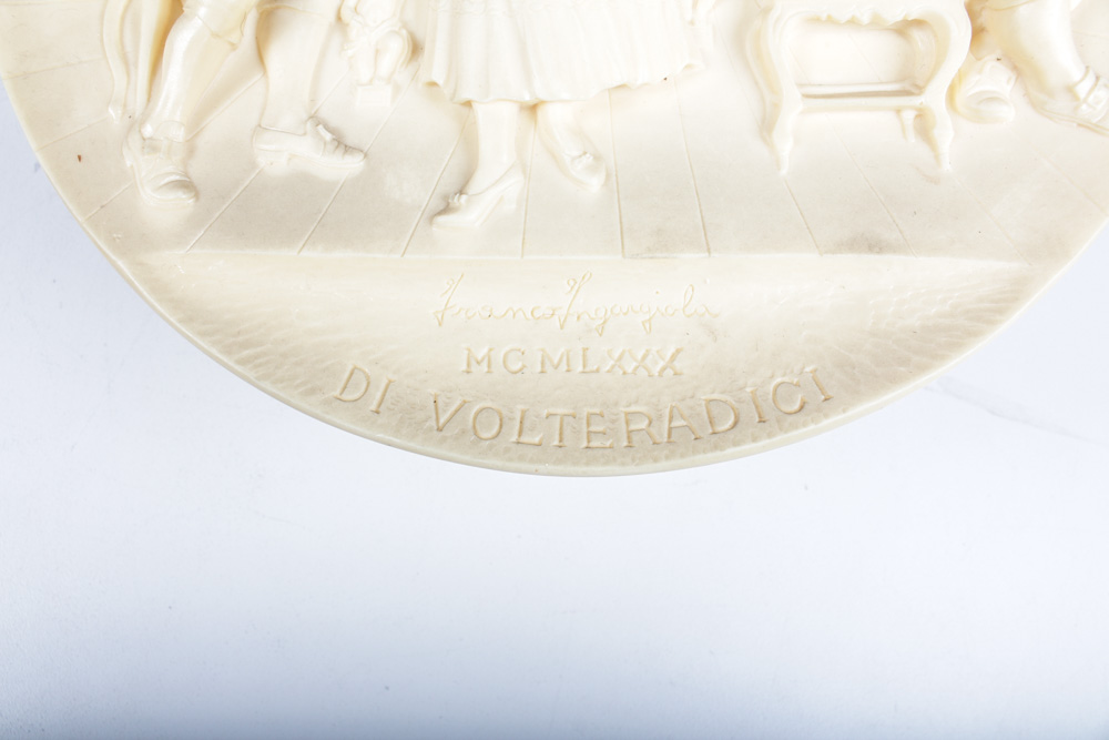 Gino Ruggeri Alabaster Collector's Plates