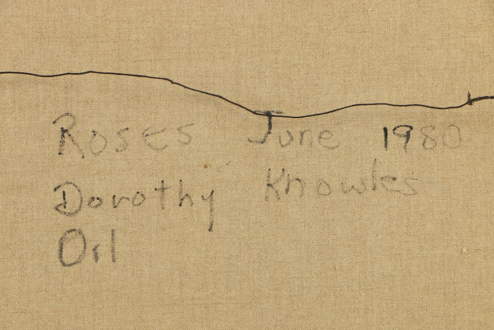 Dorothy Knowles, "Roses", 1980