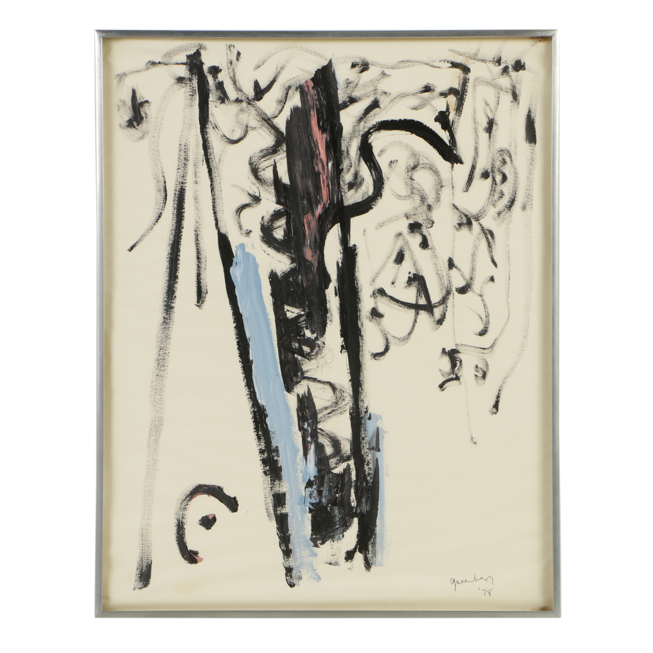 Clement Greenberg; Untitled, 1978