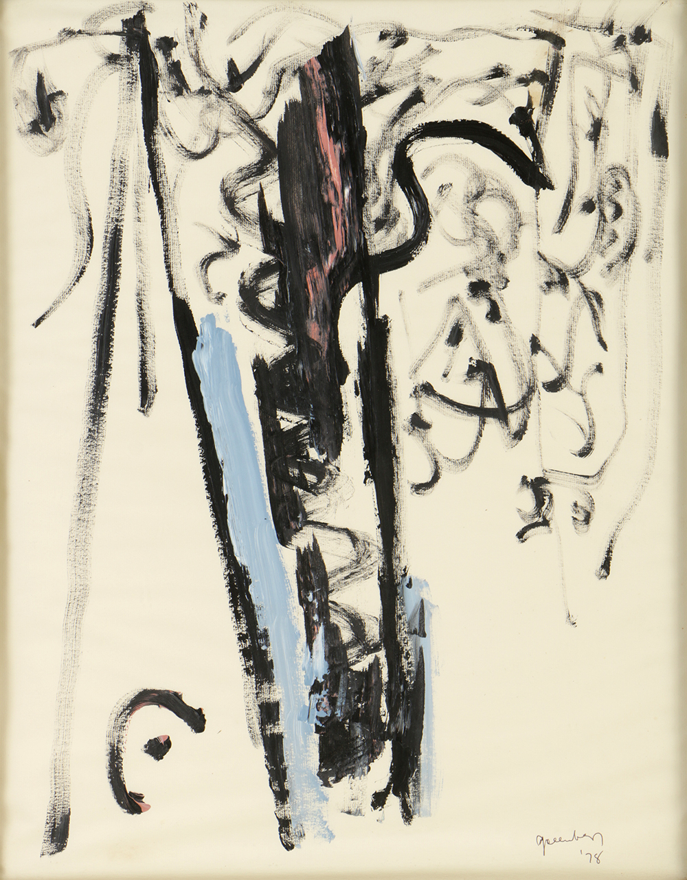 Clement Greenberg; Untitled, 1978