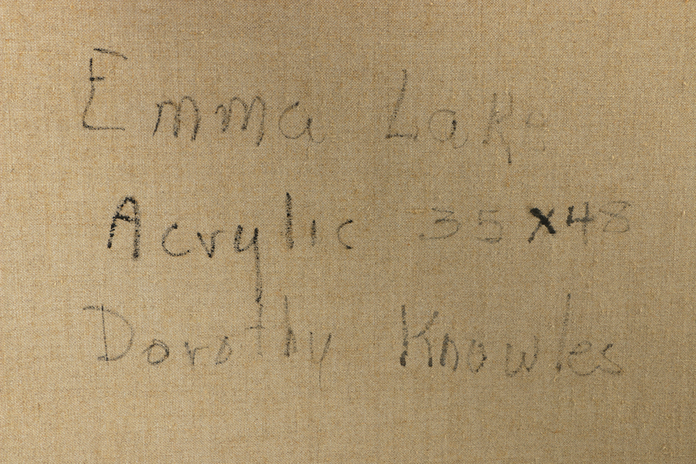 Dorothy Knowles, "Emma Lake"