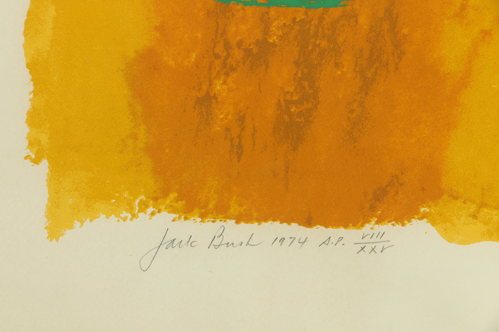 Jack Bush: "Low Spread" 1974