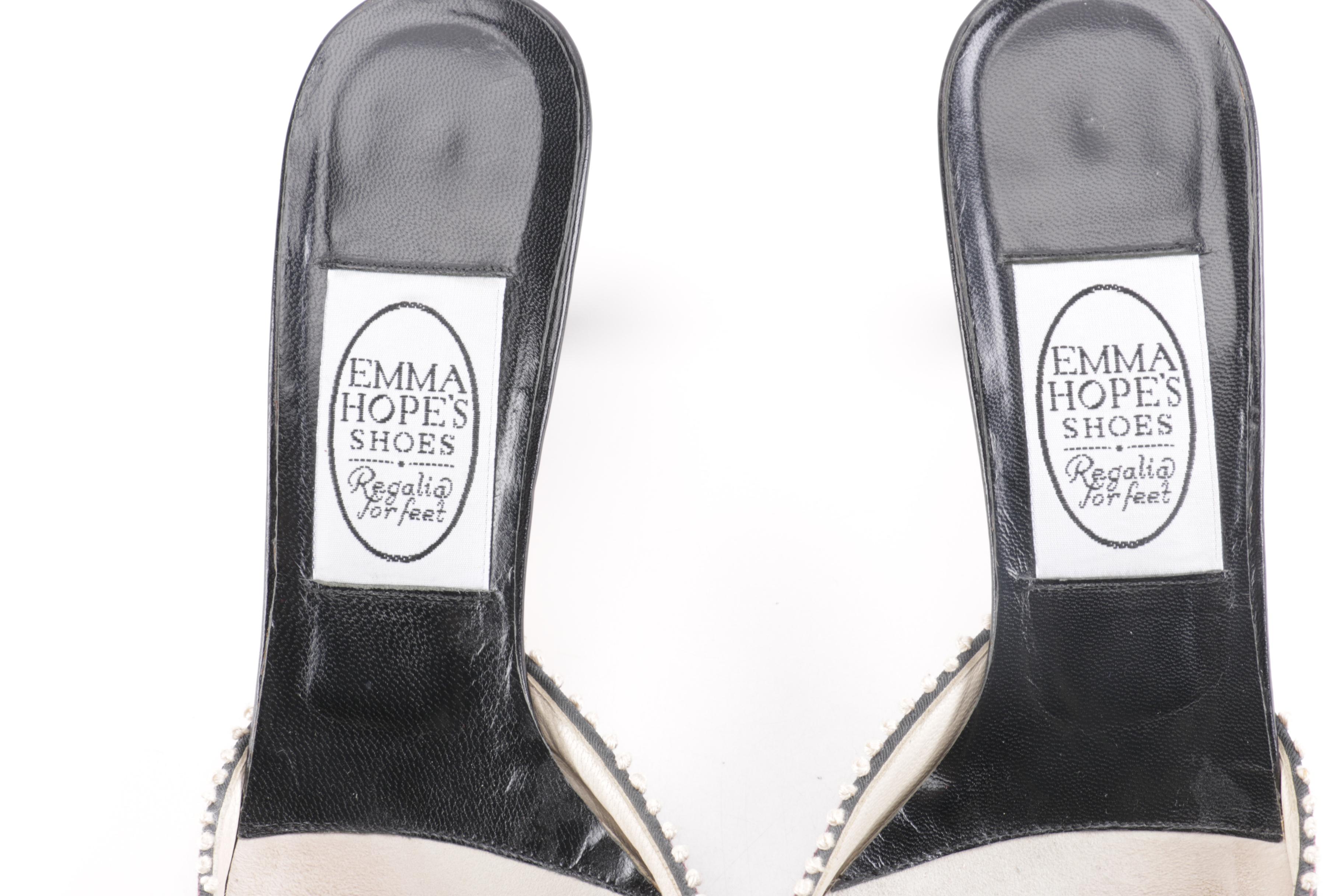 Embroidered and Beaded Shoes by Emma Hope's