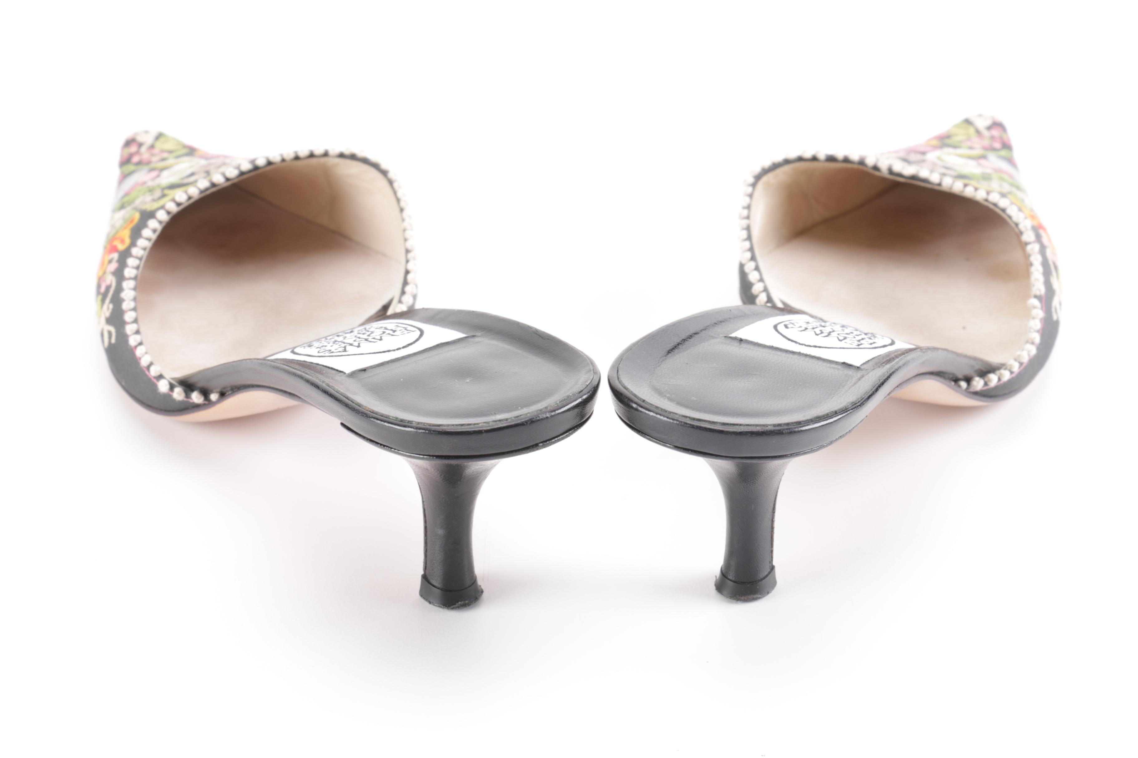 Embroidered and Beaded Shoes by Emma Hope's