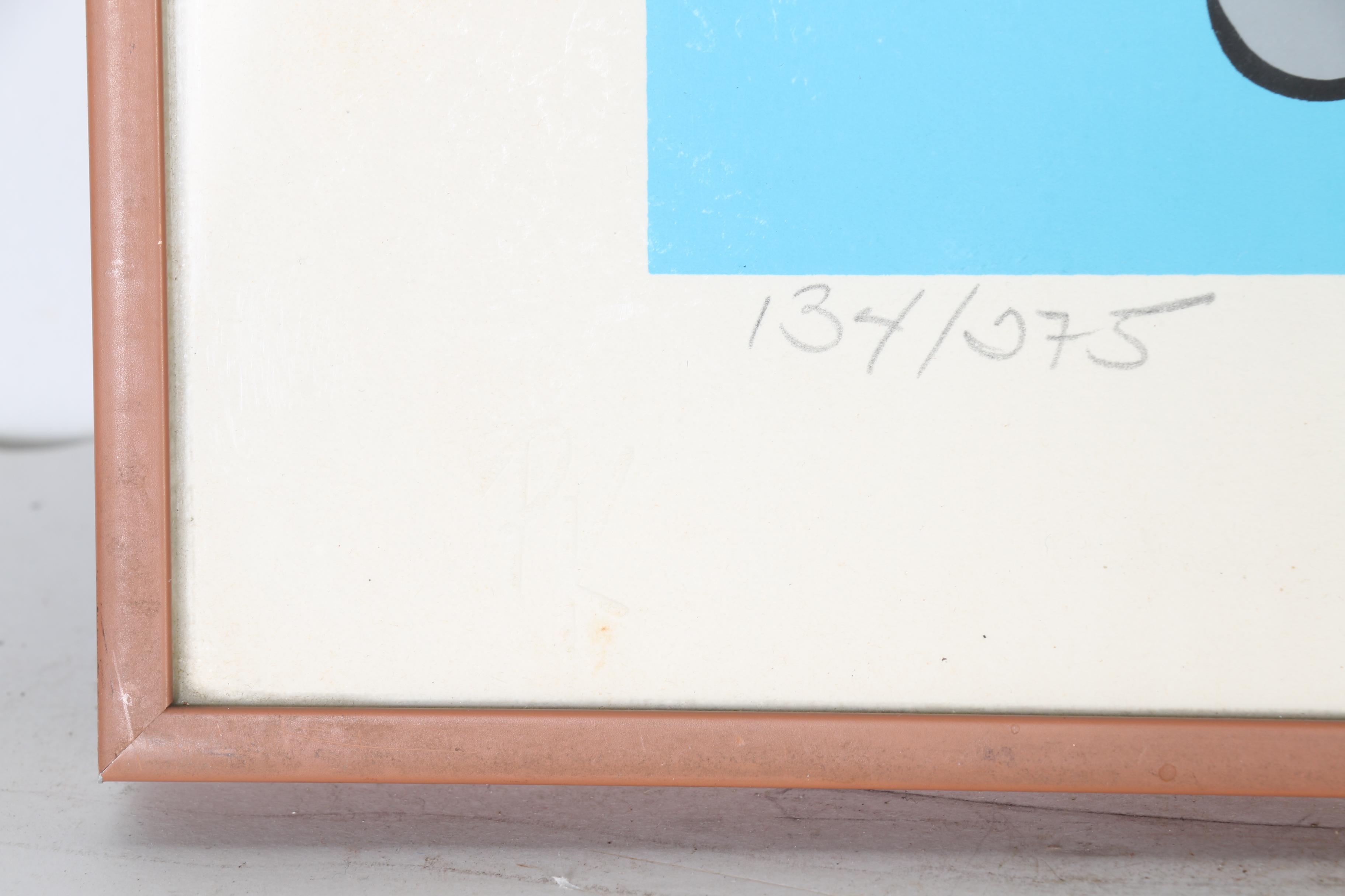 Gail Bruce Limited Edition Serigraph on Paper "Park Bench"