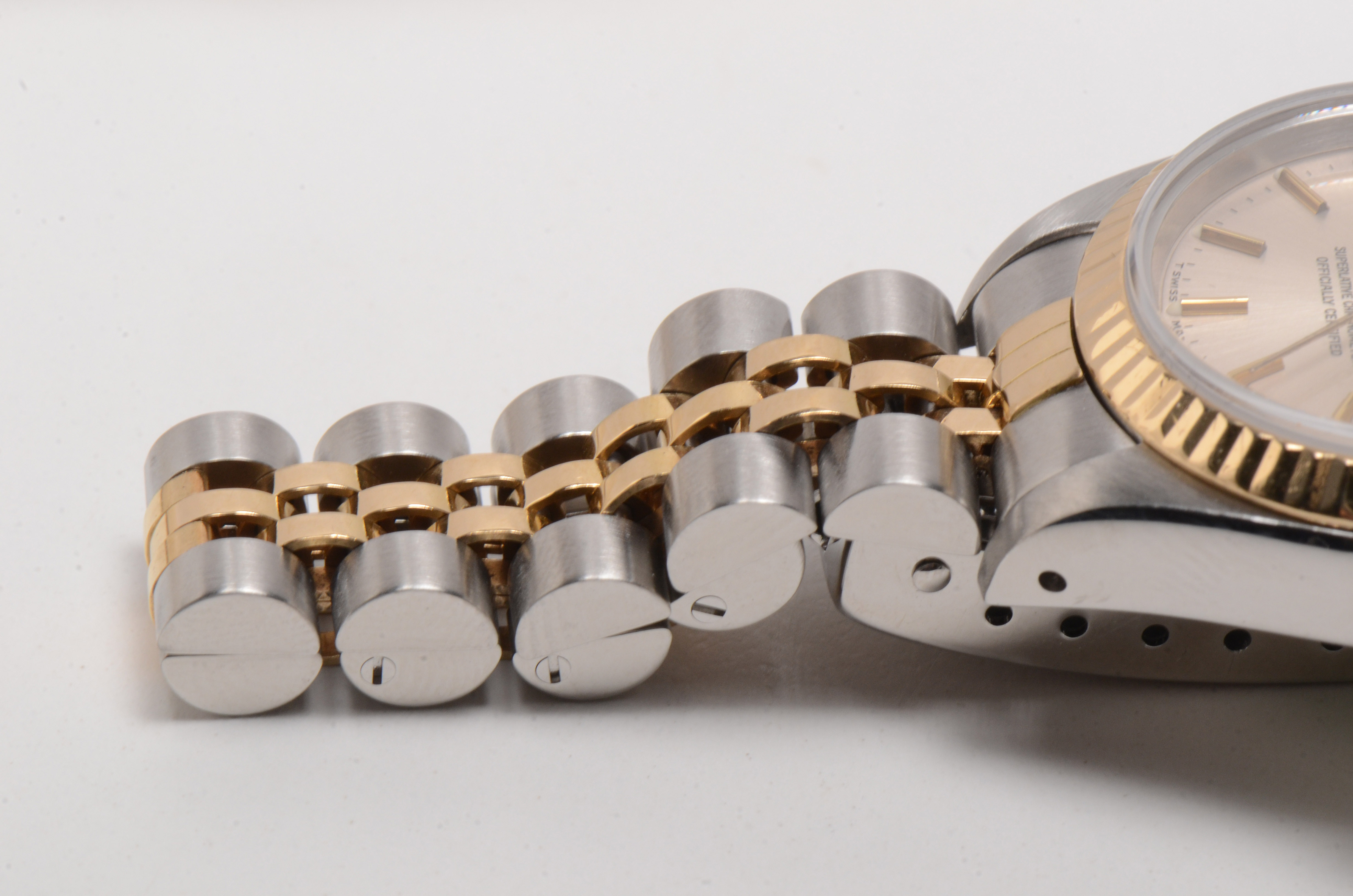 Women's Rolex Datejust 18K Gold and Steel Dial Automatic Watch