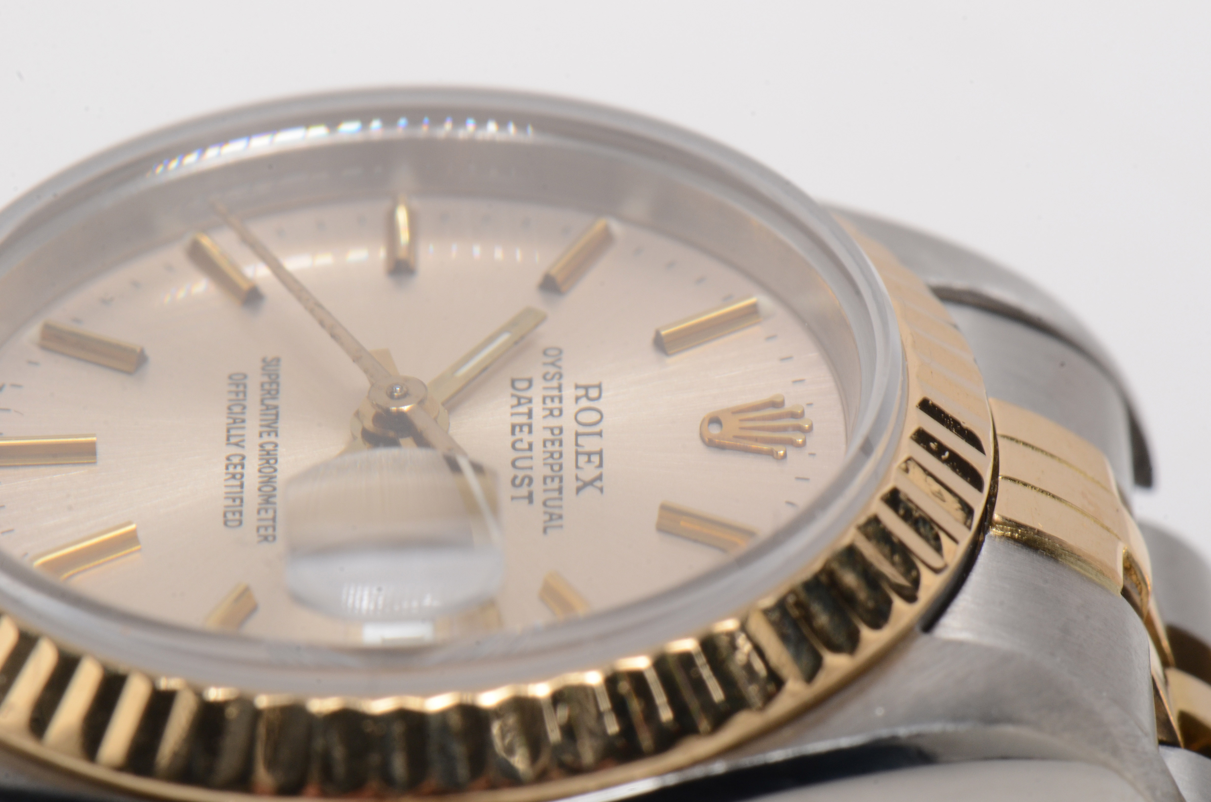 Women's Rolex Datejust 18K Gold and Steel Dial Automatic Watch