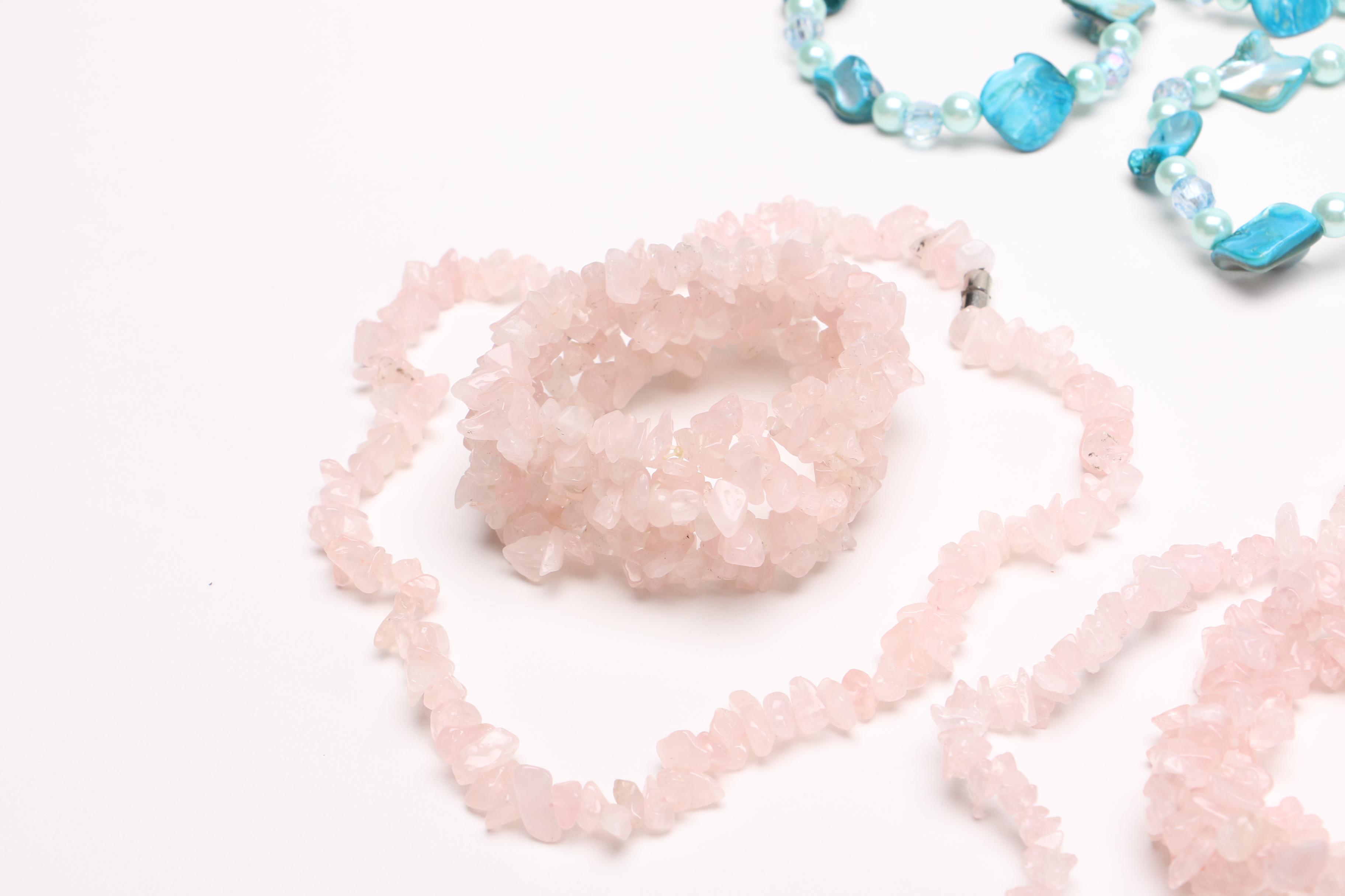 Assortment of Stone Jewelry