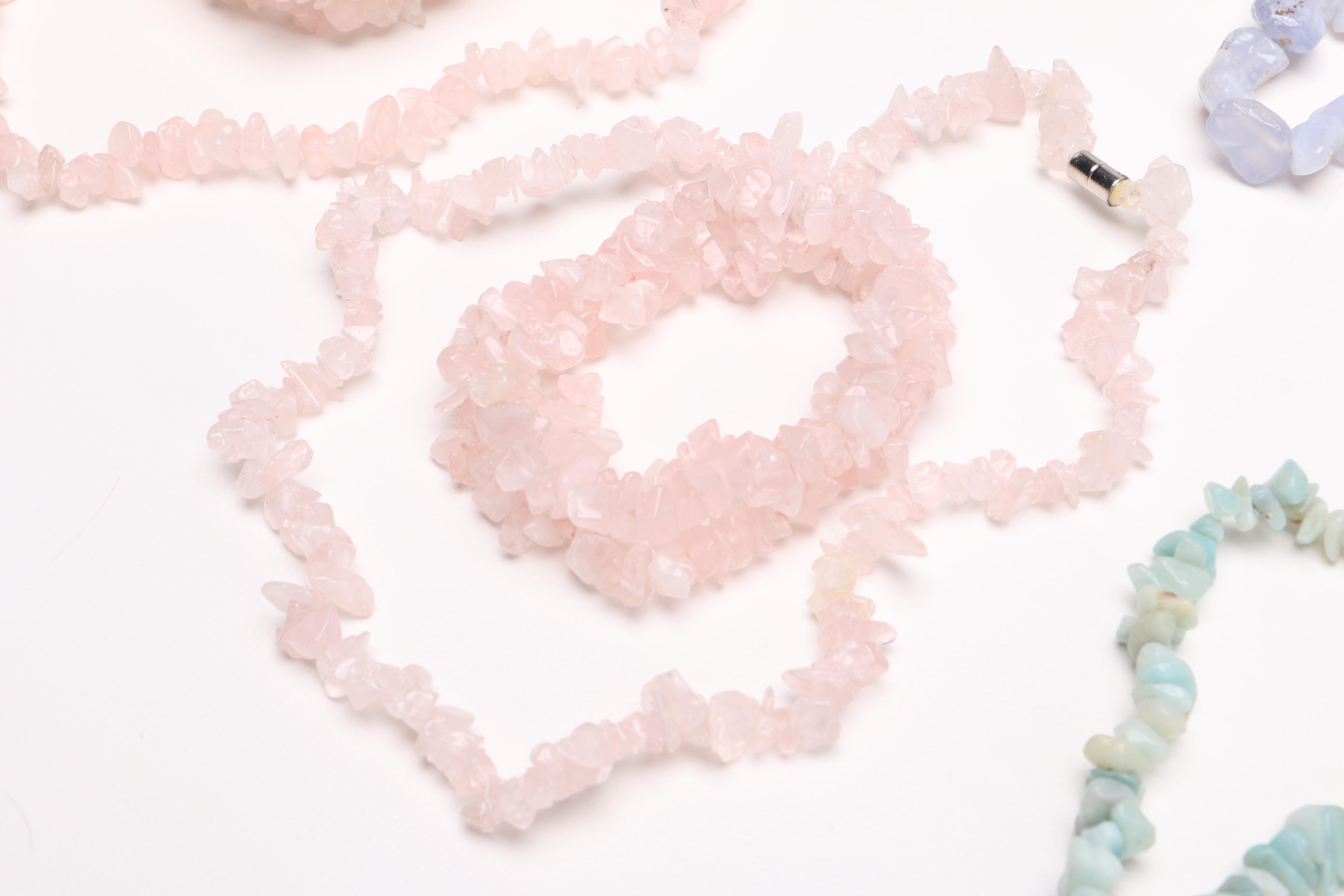 Assortment of Stone Jewelry