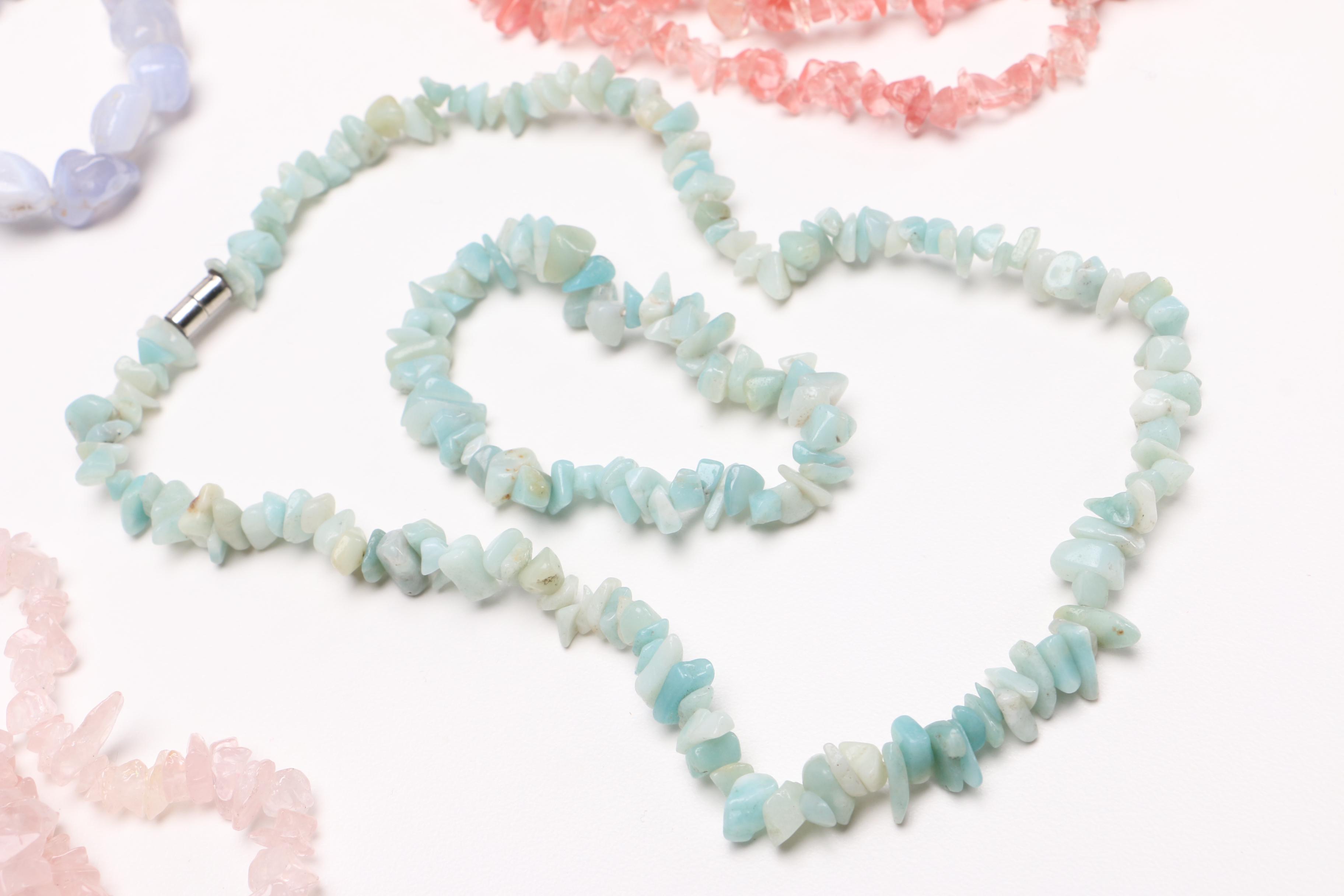 Assortment of Stone Jewelry