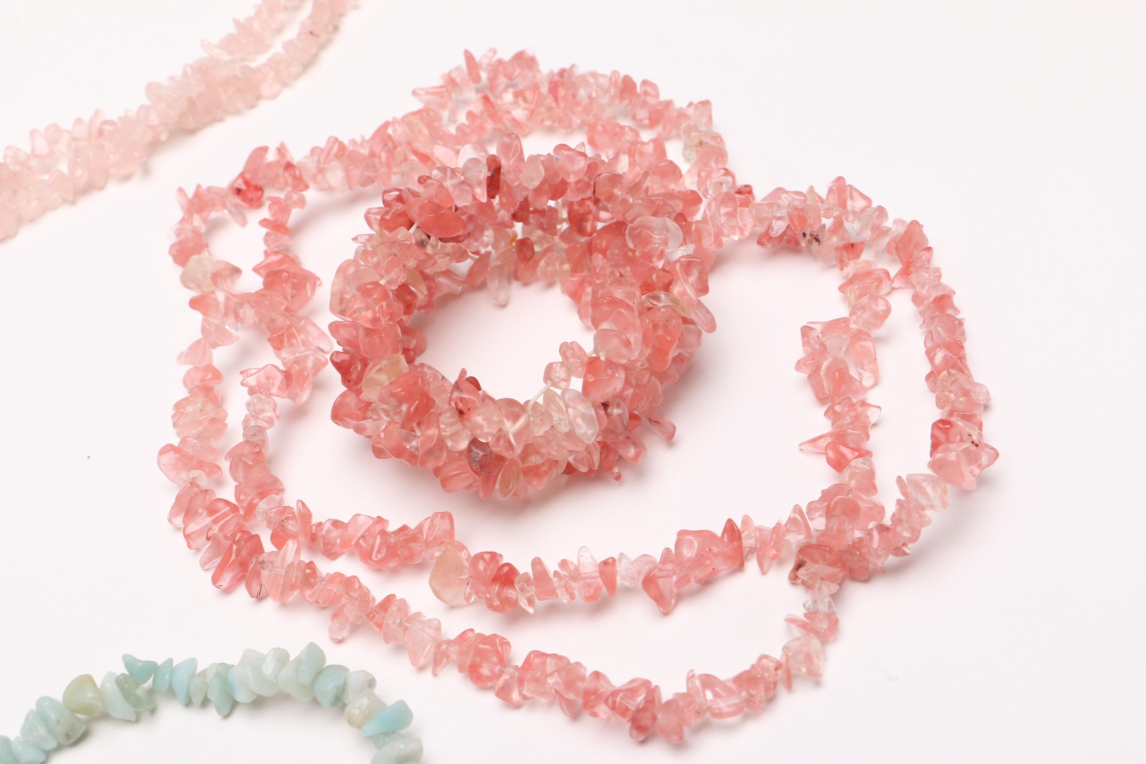 Assortment of Stone Jewelry