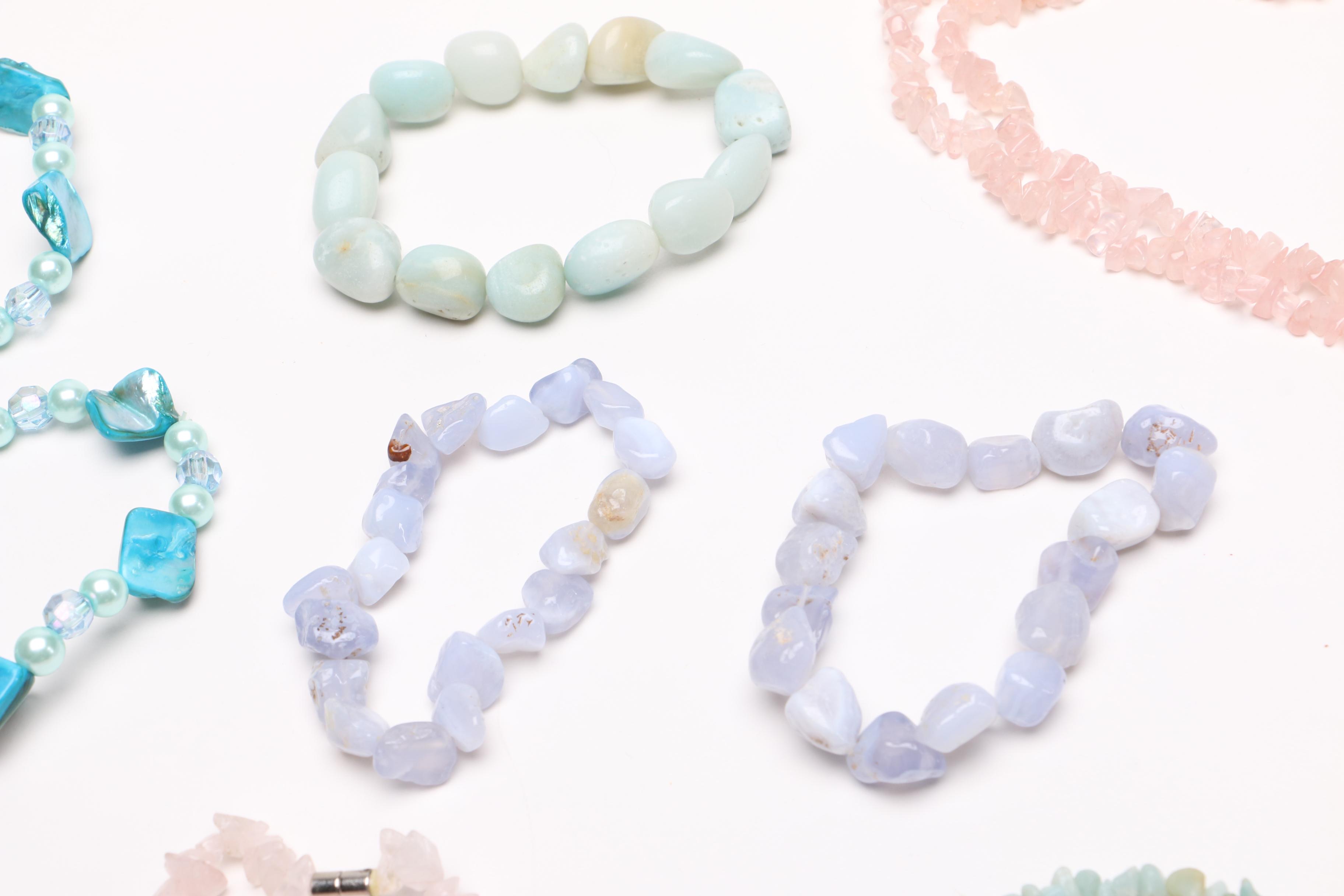 Assortment of Stone Jewelry