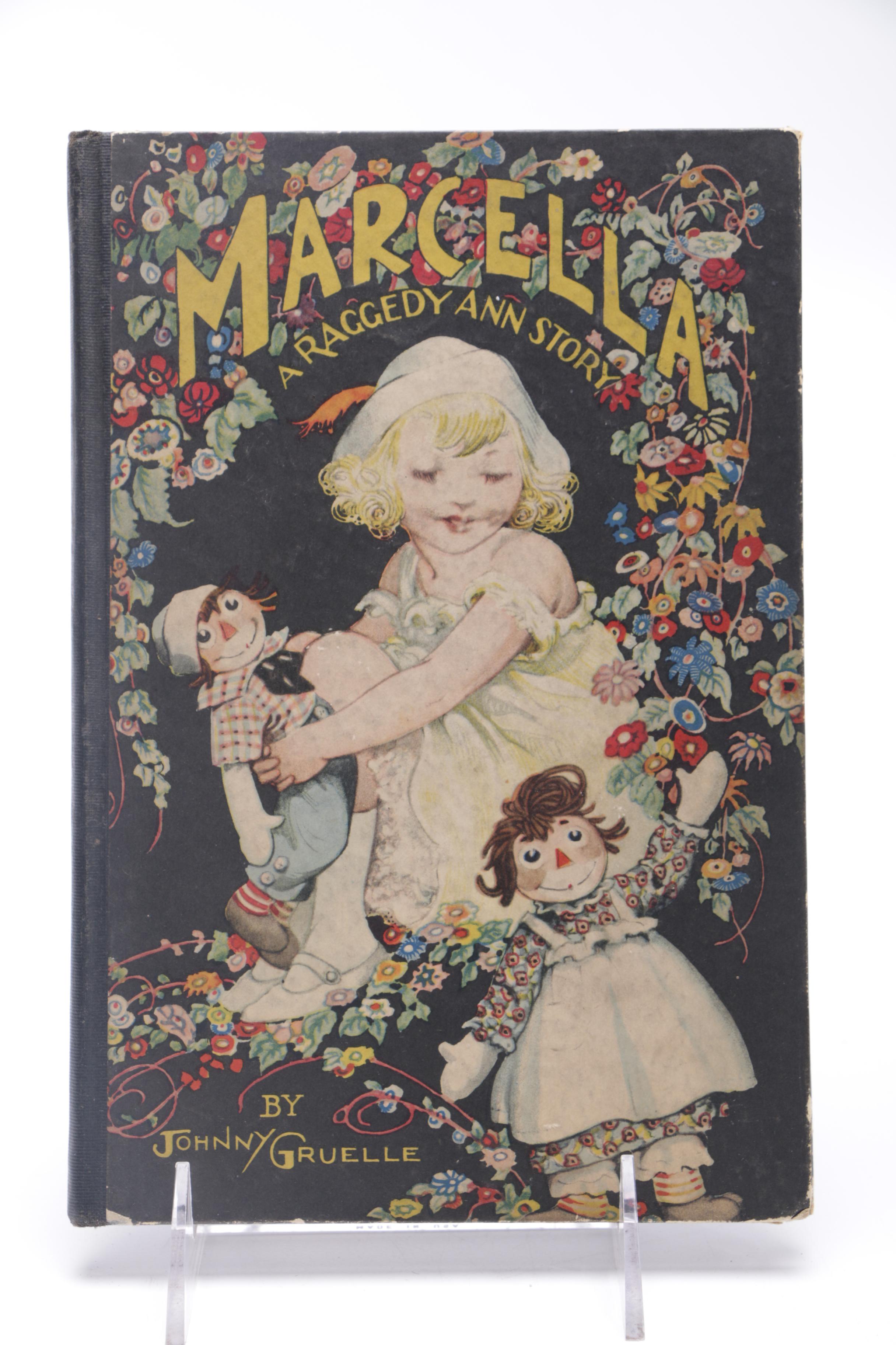 Signed First Edition "Marcella: A Raggedy Ann Story" by Johnny Gruelle