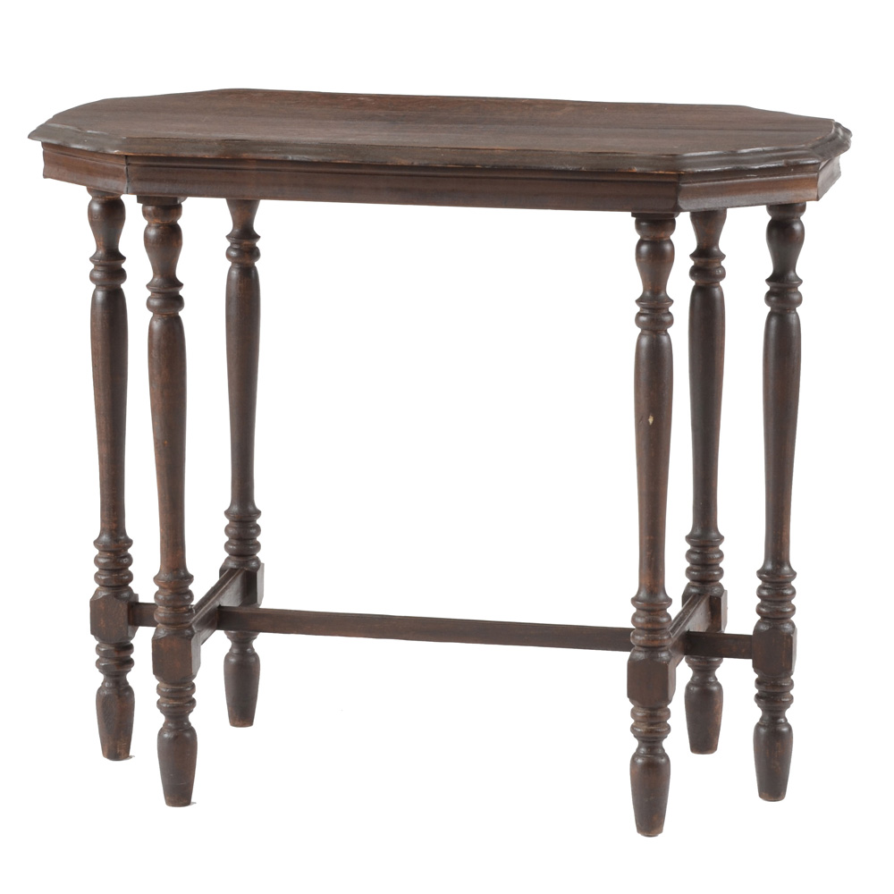 Vintage Mahogany Accent Table