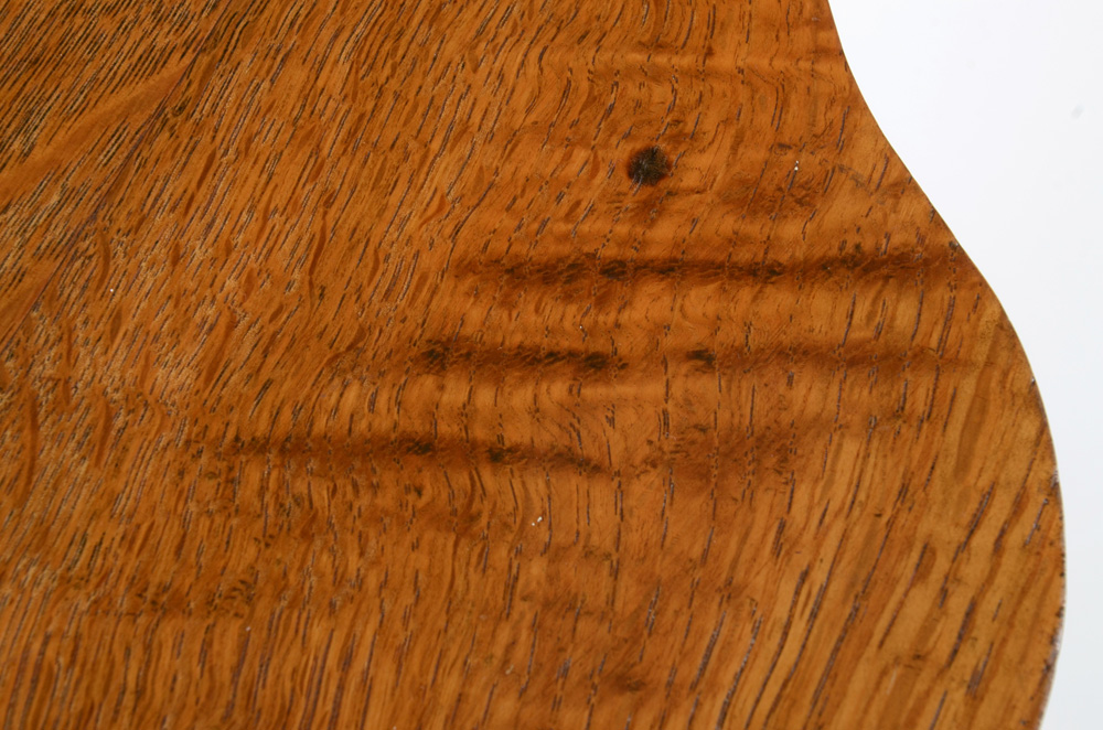 Antique Tiger Oak Accent Table