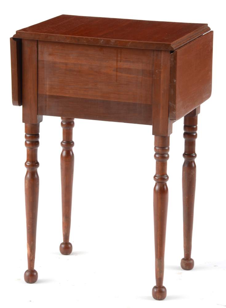 Cherry Drop Leaf Side Table