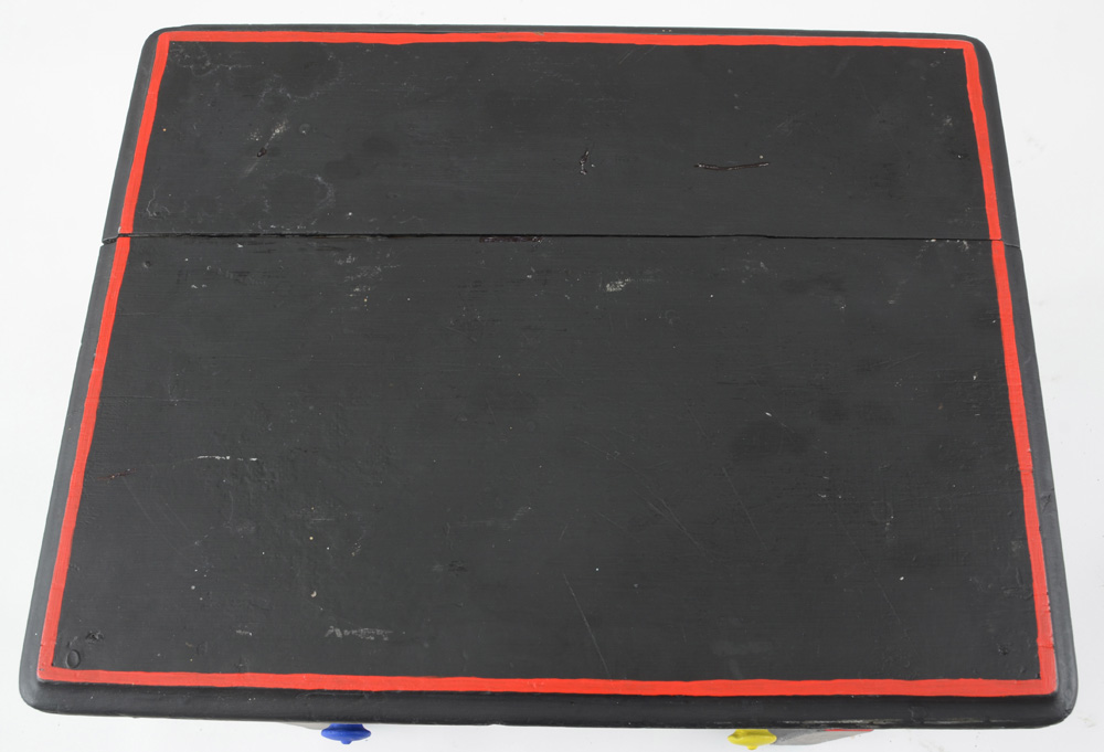 Vintage Hand-Painted Child's Nightstand