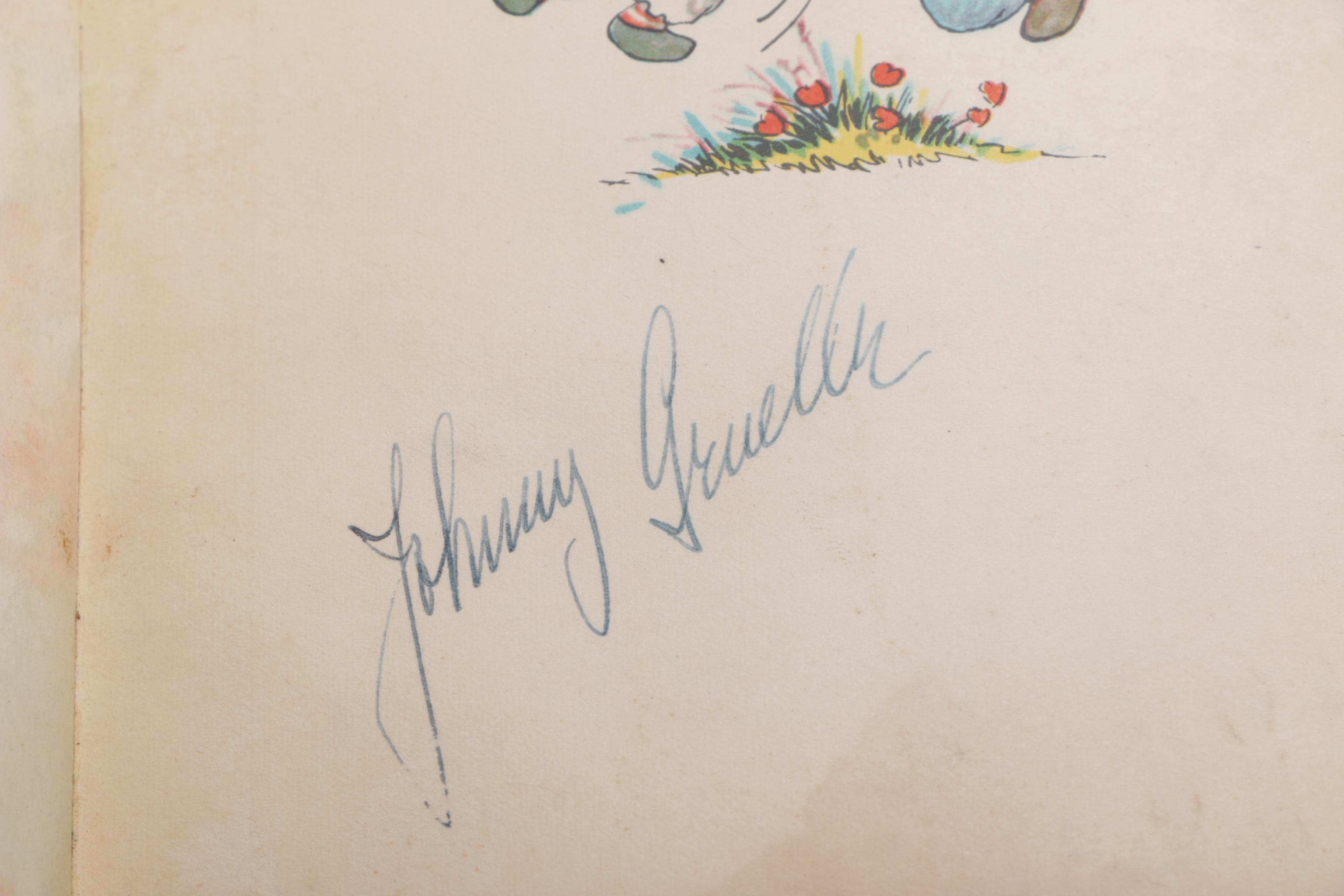 Signed "The Paper Dragon: A Raggedy Ann Adventure" by Johnny Gruelle
