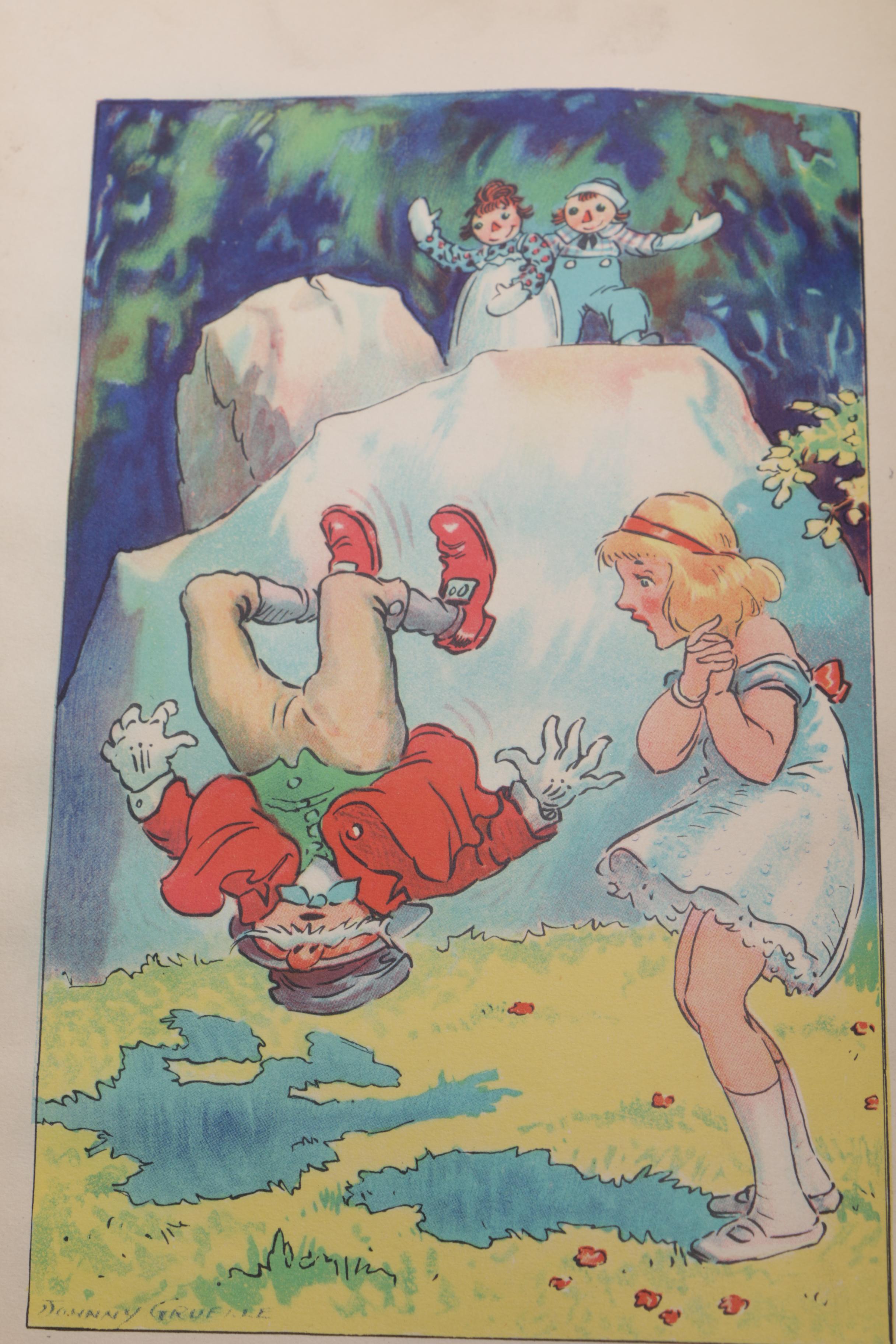 Signed "The Paper Dragon: A Raggedy Ann Adventure" by Johnny Gruelle