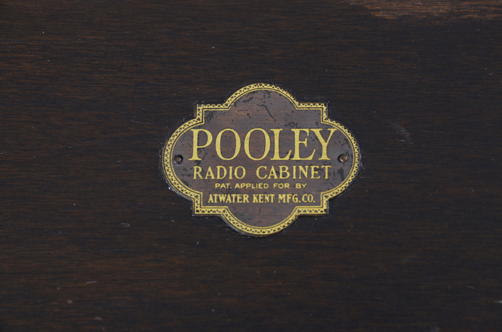 Atwater Kent "Pooley" Floor Radio