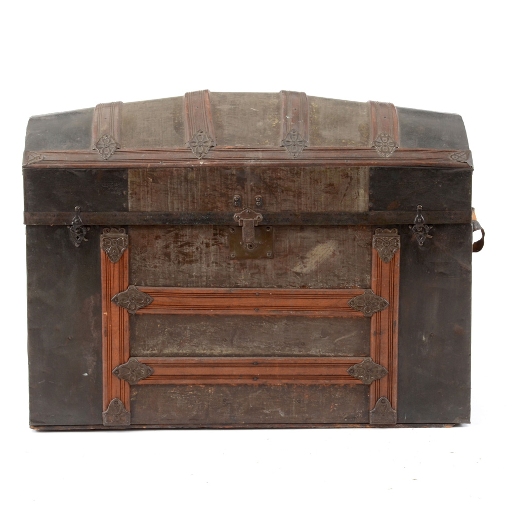Antique Dome-Top Chest