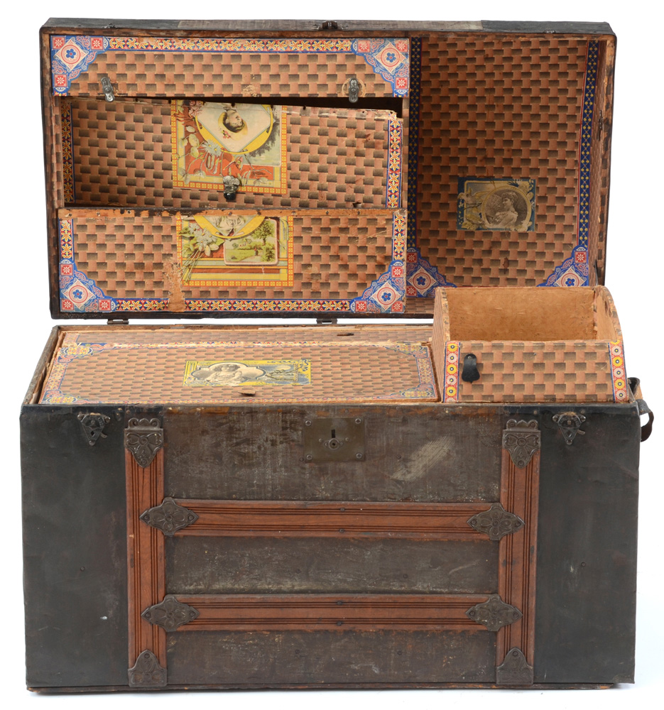 Antique Dome-Top Chest
