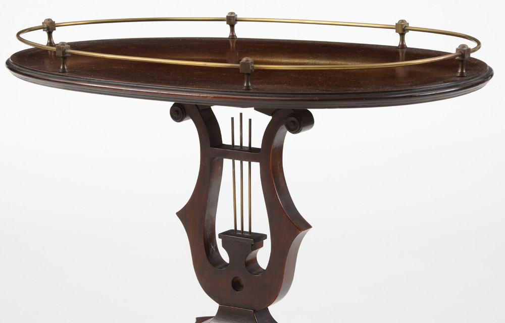 Pair of Vintage Mahogany Accent Tables