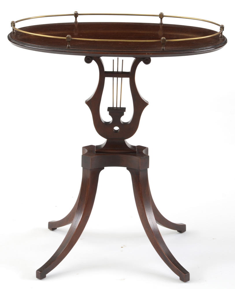 Pair of Vintage Mahogany Accent Tables