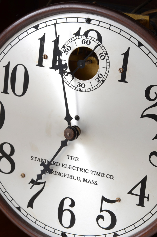 Standard Electric Time Co. Early Synchronized Clock