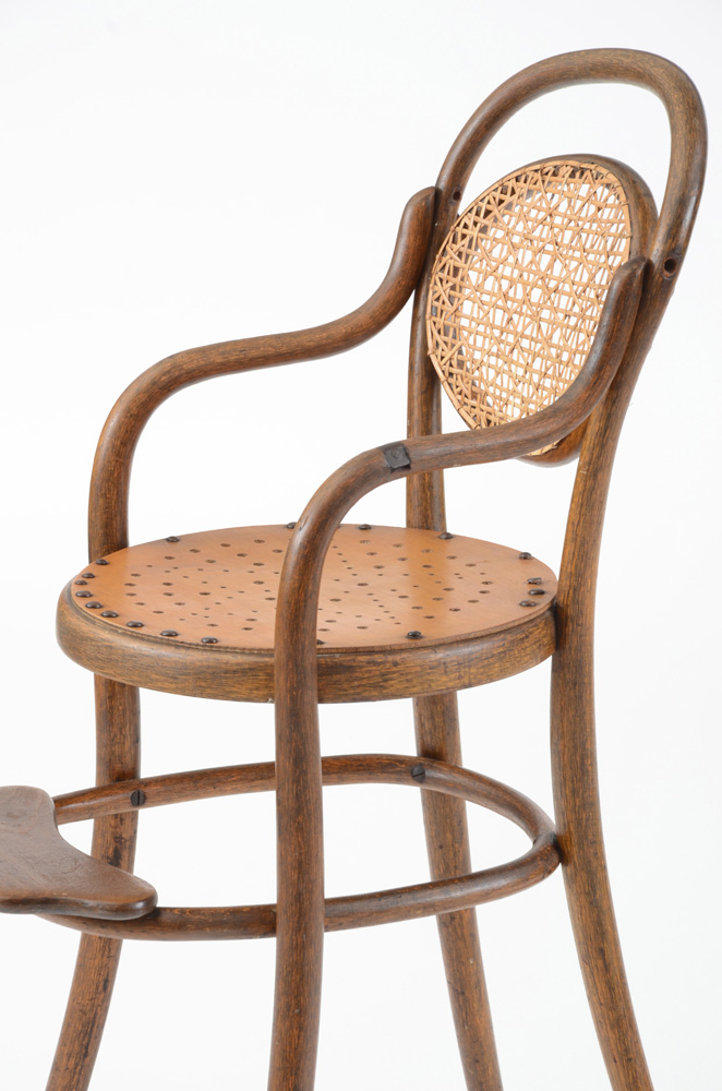Antique Austrian Bentwood Youth Chair by Fischel