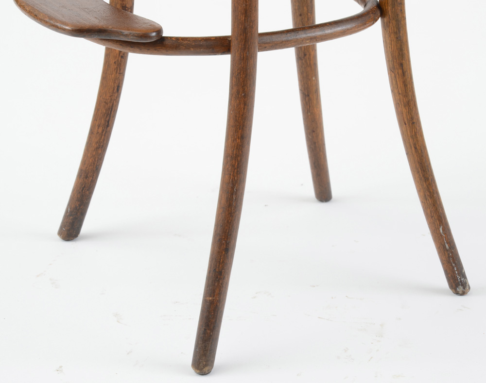 Antique Austrian Bentwood Youth Chair by Fischel