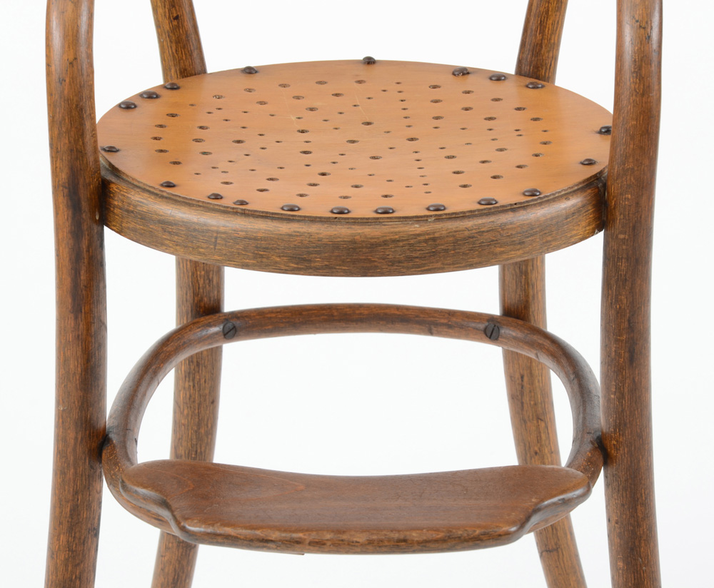 Antique Austrian Bentwood Youth Chair by Fischel