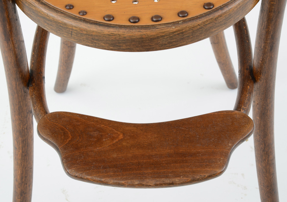 Antique Austrian Bentwood Youth Chair by Fischel