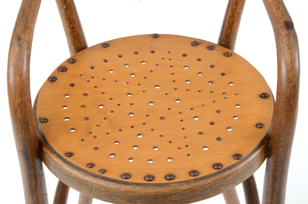 Antique Austrian Bentwood Youth Chair by Fischel