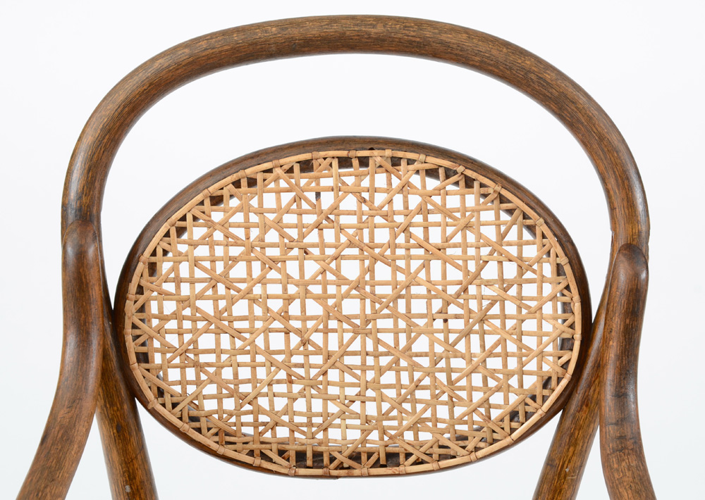 Antique Austrian Bentwood Youth Chair by Fischel